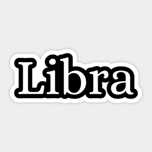 Libra Sticker